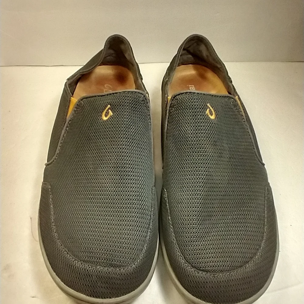 Olukai Nohea Mesh Slip On Boat Loafers Shoes Men's sz 10.5.